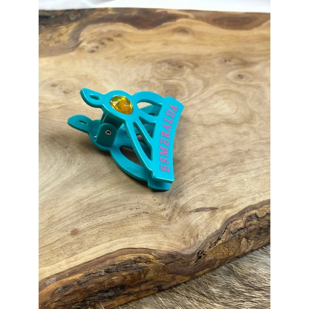 1990s Disney Esmeralda‎ hair claw clip girls Hunchback of Notre Dame collectible